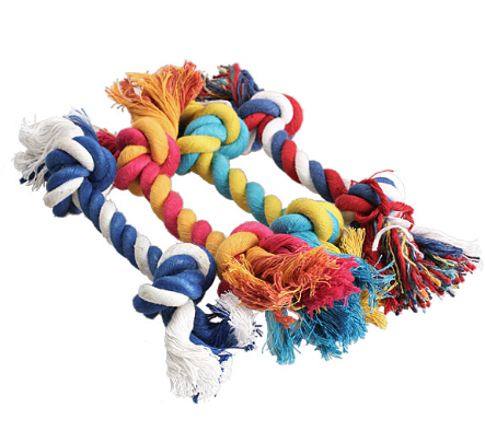   Durable Dog Knot Chew Rope-Toys 